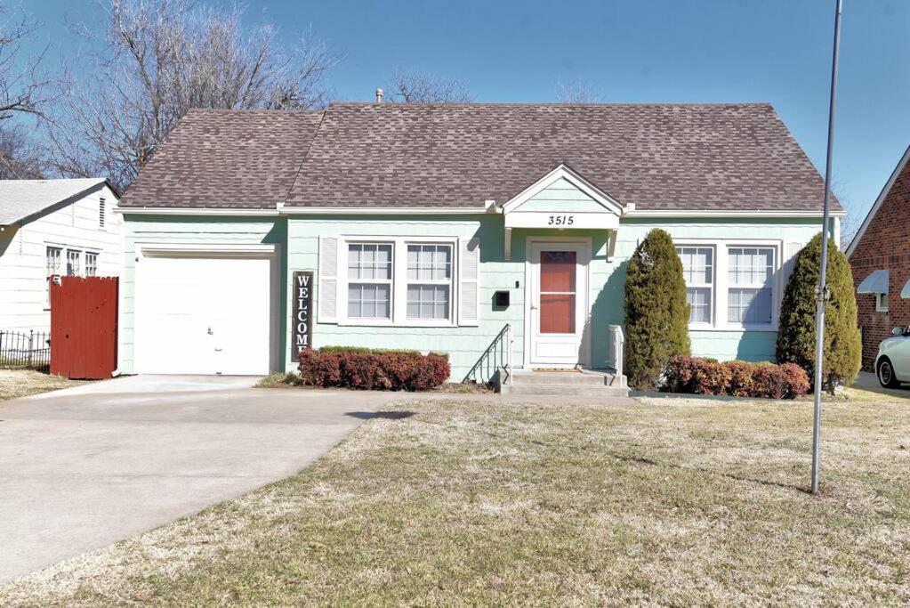 Blue Flamingo'S Charming Home-Heart Of Tulsa2- Cherry St-Expo-11Th Eksteriør billede